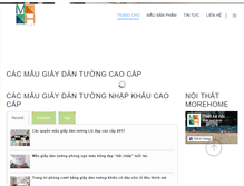 Tablet Screenshot of giaydantuongchauau.net